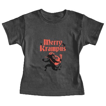 Discover Merry Krampus Baby Tees