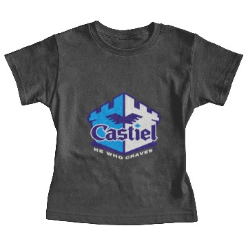 Discover White Castiel Baby Tees