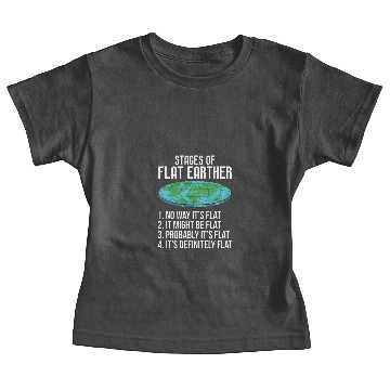 Discover Flat Earth Matters Conspiracies Conspiracy earther Baby Tees