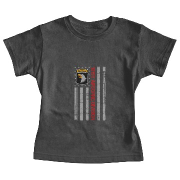 Discover US Army 101st Airborne Screaming Eagles Baby Tees