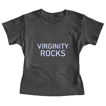 Discover Virginity Rocks Baby Tees
