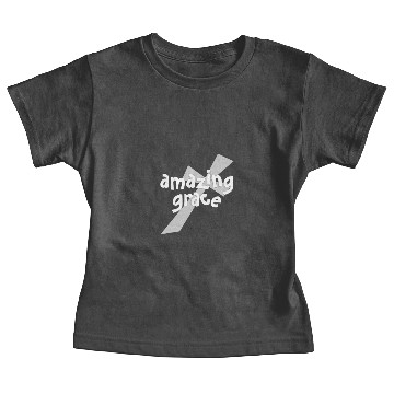 Discover Christian Design Amazing Grace Baby Tees