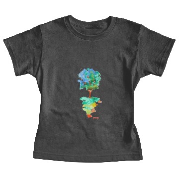 Discover Rainbow Tree Baby Tees
