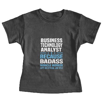 Discover Business Technology Analyst Baby Tees