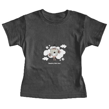 Discover Adorable bear - Sleeping baby bear Baby Tees
