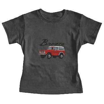 Discover Ford Bronco - vintage red Baby Tees