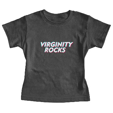 Discover Virginity Rocks Baby Tees