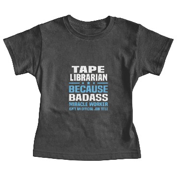 Discover Tape Librarian Baby Tees