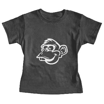 Discover Goofy Monkey Portrait Baby Tees
