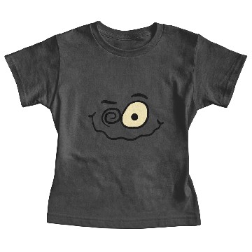 Discover Crazy funny insane smiley face Baby Tees