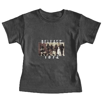 Discover Belfast 1972, North Ireland Baby Tees