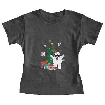 Discover Stay Puft Ghostbusters Around The Christmas Tree - Stay Puft - Baby Tees
