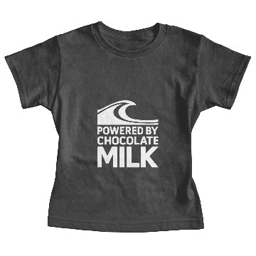 Discover Powered by Chocolate Milk Baby Tees