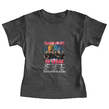 Discover Iron Maiden 50 Year 1975-2025  Baseball Tees Baby Tees