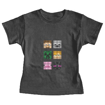 Discover Famous characters - Minecraft - Zip Baby Tees