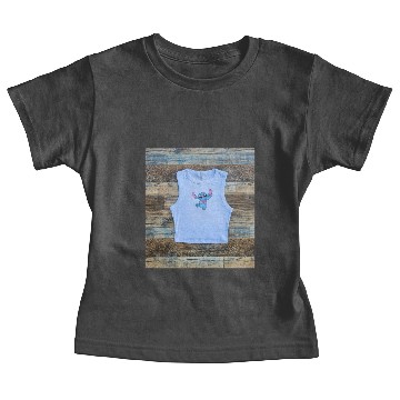 Discover Stitch Disney Crop Baby Tees