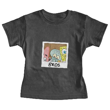 Discover Nic.kel.ode.on Spongebob Squarepants Bros Graphic Baby Tees