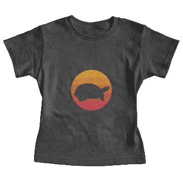 Discover Retro Vintage Box Turtle - Box Turtle - Baby Tees