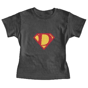 Discover Letter D - Superman - Baby Tees