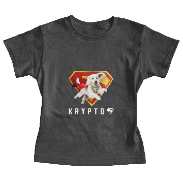 Discover Superman Krypto Shield Baseball Jerseys Baby Tees