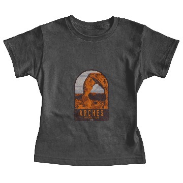 Discover Arches National Park Baseball Tees Baby Tees