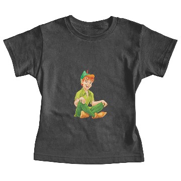 Discover Peter Pan Sitting Down Baby Tees