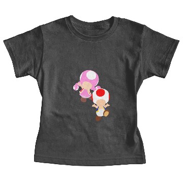 Discover Toad Toadette Blue Edition Baby Tees