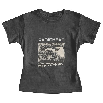 Discover RADIOHEAD, Radiohead Baby Tees