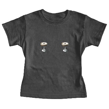 Discover Espresso Martini Mar(tini) Nips Crop Tank Baby Tees