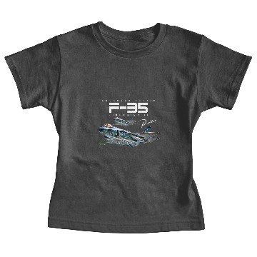 Discover Lockheed Martin F-35 Lightning II Baseball Jerseys Baby Tees
