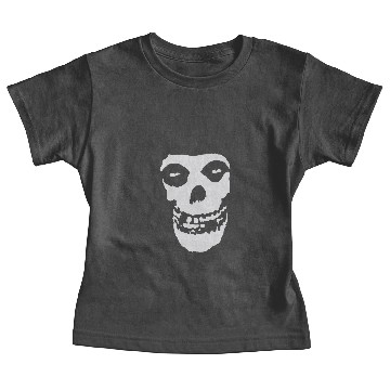 Discover Punk rock band Misfits Skull Face Baby Tees