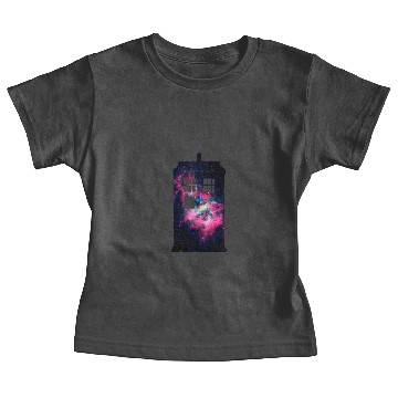 Discover Galaxy Tardis Baby Tees