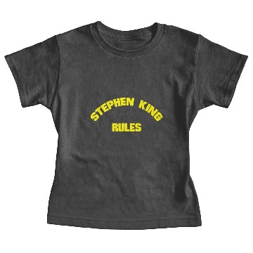 Discover Stephen King Rules Baby Tees