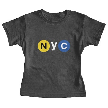 Discover NYC Subway Baby Tees