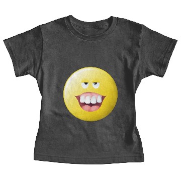 Discover Stupid Smiley Face Baby Tees