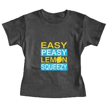 Discover Easy Peasy Lemon Squeezy Baby Tees