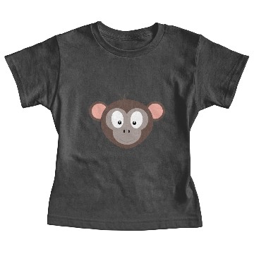 Discover Monkey Face Baby Tees