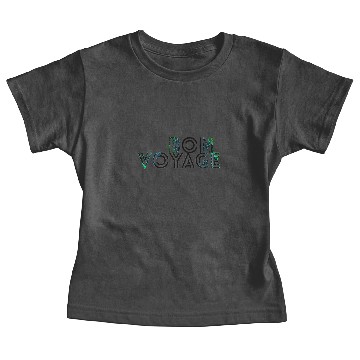 Discover Bon Voyage fun logo Baby Tees