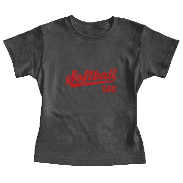 Discover Softball Dad Baby Tees