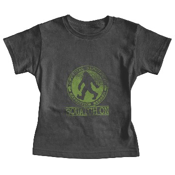 Discover Squatch On - Official Sasquatch Expedition Member Baby Tees