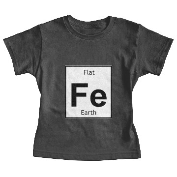 Discover flat earth element card Baby Tees