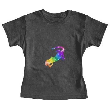 Discover Distressed Rainbow Salamander Baby Tees