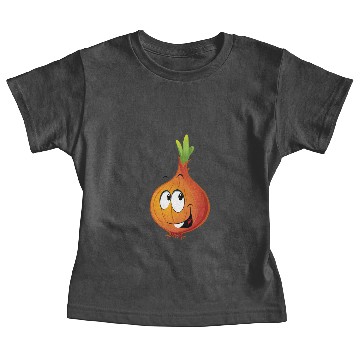 Discover Orange onion smiling Baby Tees