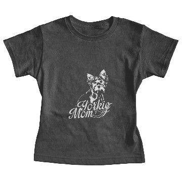 Discover Yorkie Mom Baby Tees