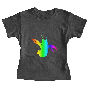 Discover Rainbow Lobster #2 Baby Tees