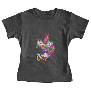 Discover psychedelic face Baby Tees