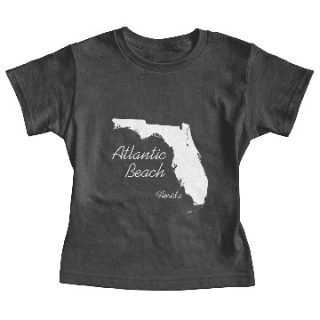 Discover Atlantic Beach, Florida - FL, White Baby Tees
