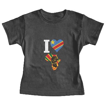 Discover Congo Black Power Baby Tees