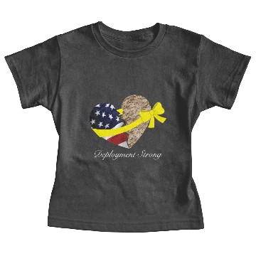 Discover Marine Corps - Deployment Strong Baby Tees