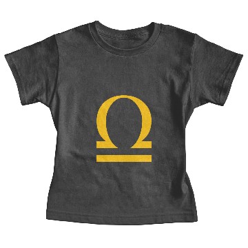 Discover Libra Zodiac Symbol Baby Tees